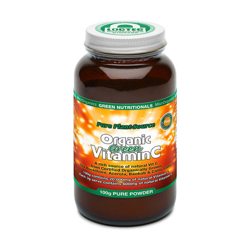Green Nutritionals Organic Green Vitamin C Powder - 100g