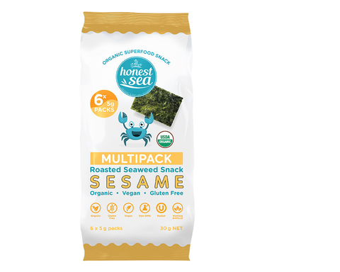 Honest Sea Seaweed - Sesame Multipack 6x5g