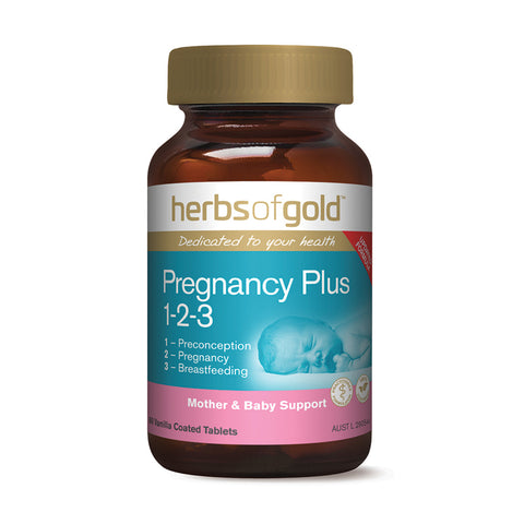 Herbs of Gold Pregnancy Plus 1 2 3 60 tablets