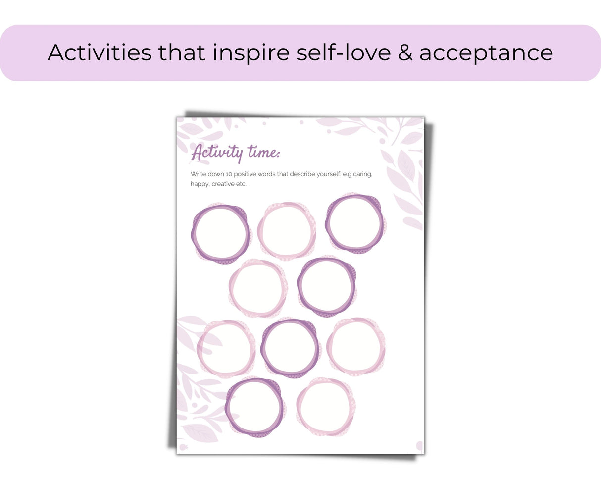 Daily Gratitude and Positive Affirmations Journal for Kids