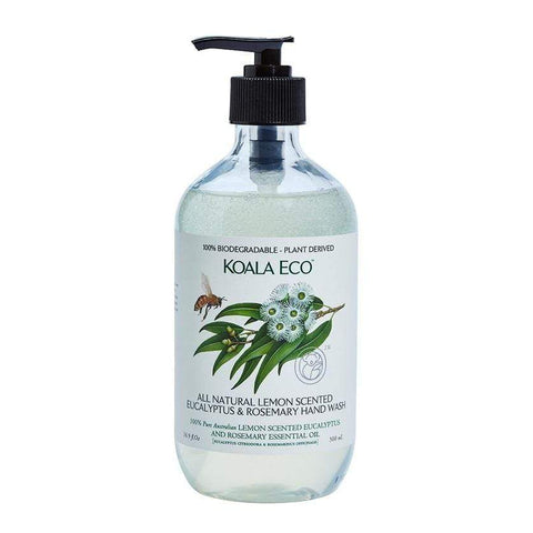 Koala Eco All Natural Hand Wash Lemon Scented Eucalyptus & Rosemary - 500ml