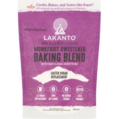 Lakanto Baking Blend - Monkfruit Sweetener Caster Sugar Replacement 200g