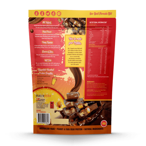 Macro Mike Peanut Plant Protein Chocolate Hazelnut 1kg