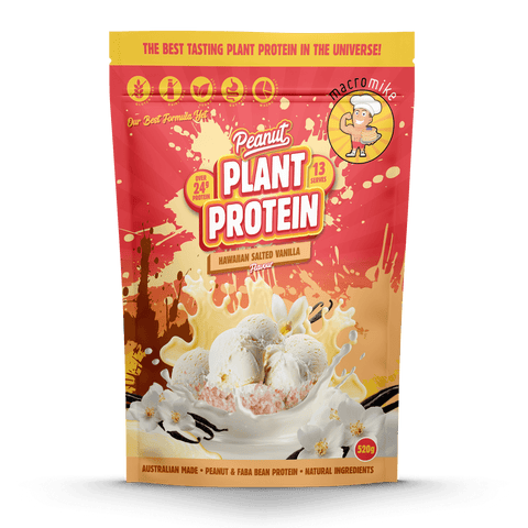 Macro Mike Peanut Plant Protein Hawaiian Salted Vanilla 520g