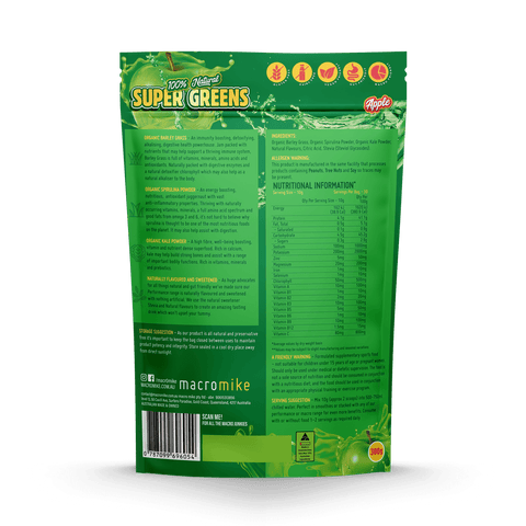 Macro Mike Super Greens Apple 300g