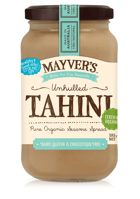 Mayver's Tahini Unhulled Organic 385g x6