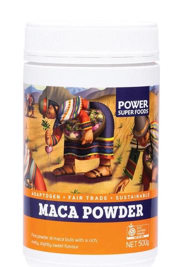 Power Super Foods Maca Powder Tub Certified Organic 350g