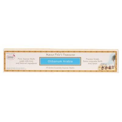 Marco Polo's Treasures Incense Sticks Olibanum Arabia - 10 Pack