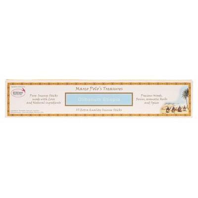 Marco Polo's Treasures Incense Sticks Olibanum Etiopia - 10 Pack