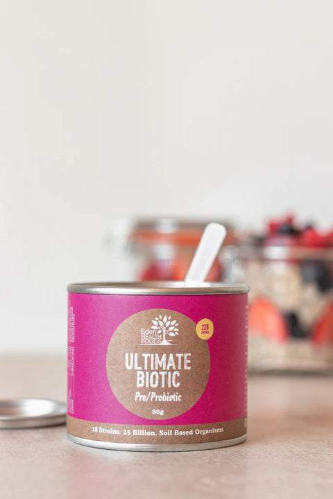 Eden Health Foods Ultimate Biotic Pre/Probiotic 25 Billion Friendly Bacteria 80g CLEARANCE