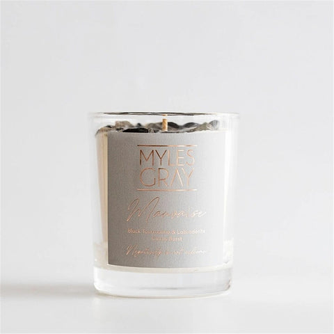 Myles Gray Crystal Infused Soy Candle - Mini Citrus Burst 100g