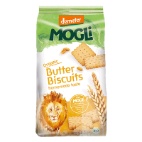 Mogli Organic Butter Biscuits 125g x 7 (box quantity)