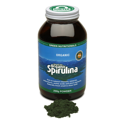Green Nutritionals Mountain Organic Spirulina Powder - 250g