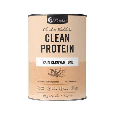 Nutra Organics Clean Protein Chocolate Thickshake 500g