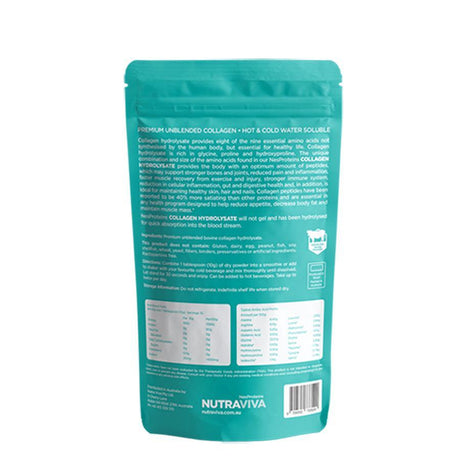 NutraViva Nes Proteins Kosher Grass Fed Collagen Hydrolysate 100g