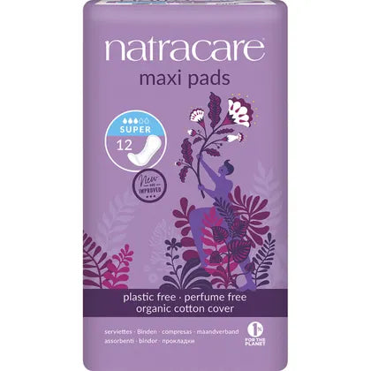 Natracare Super Pads 12 pack