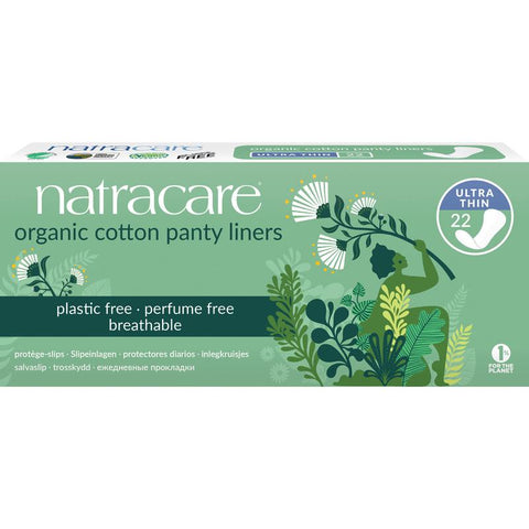 Natracare Organic Panty Liners Ultra Thin 22 pack