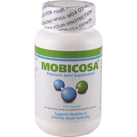 Natural Health Premium Joint Supplement Mobicosa 240 Caps