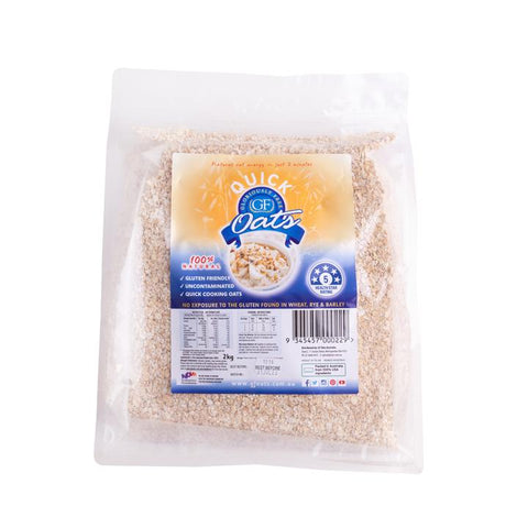 Gloriously Free GF Rolled Quick Oats 2kg