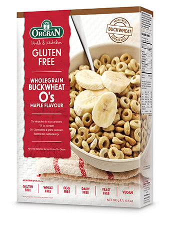 Orgran Buckwheat O’s Cereal Maple 300g x6