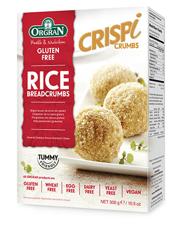 Orgran Gluten Free Rice Crispi Crumbs 300g x8