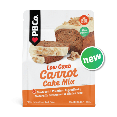 PBCo Carrot Cake Mix Low Carb 350g