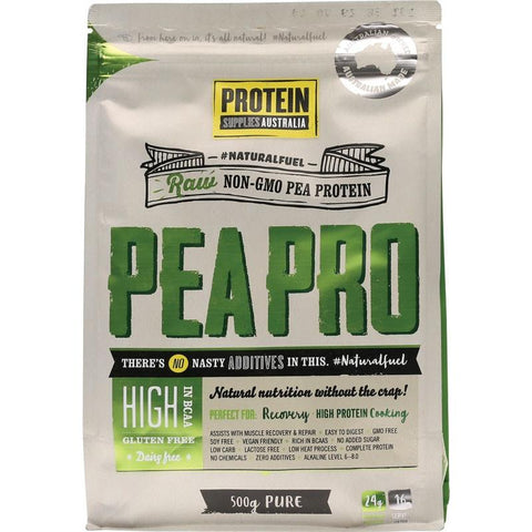Protein Supplies Australia Pure Pea Protein Isolate 500g