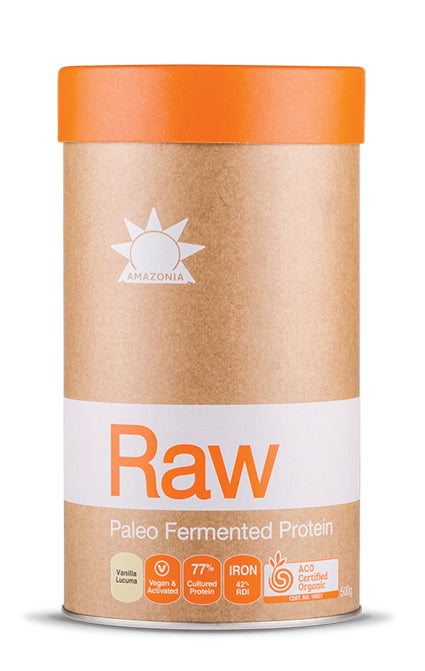 Amazonia Fermented Paleo Protein Vanilla & Lucuma 500g