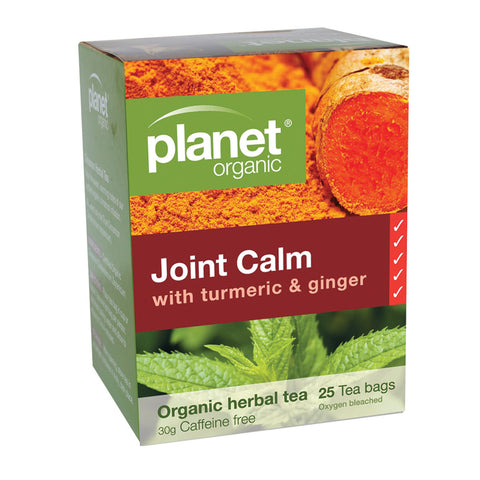 Planet Organic Organic Joint Calm with Turmeric & Ginger Herbal Tea x 25 Tea Bags