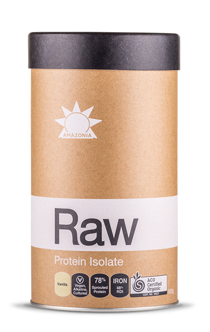 Amazonia Raw Protein Isolate Vanilla 500g