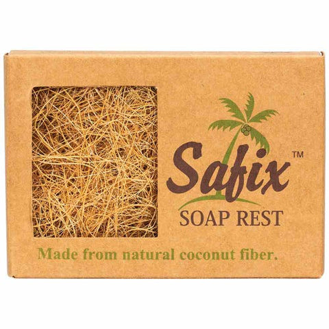 Safix Soap Rest Made From Natural Coconut Fiber x 5 packs