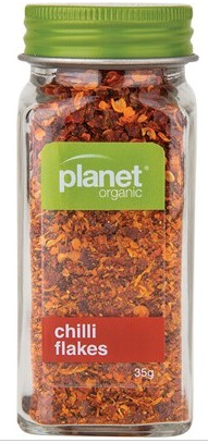 Planet Organic Certified Organic Chilli Flakes 35g