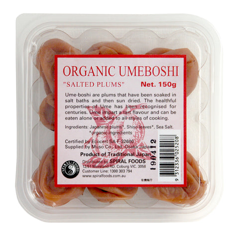 Spiral Foods Umeboshi Plums 150g