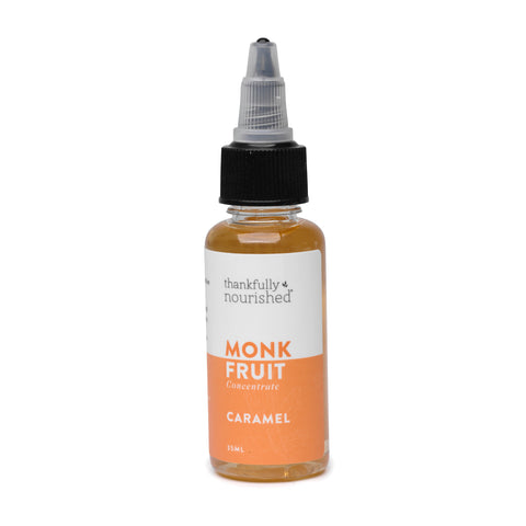 Thankfully Nourished Monk Fruit Concentrate Caramel 35ml