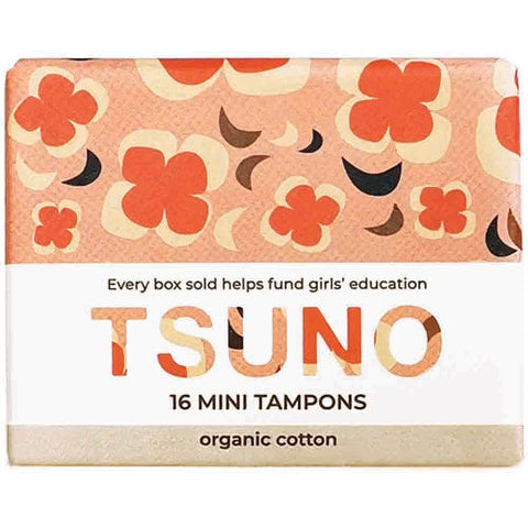 Tsuno Tampons Mini Organic Cotton 16pk