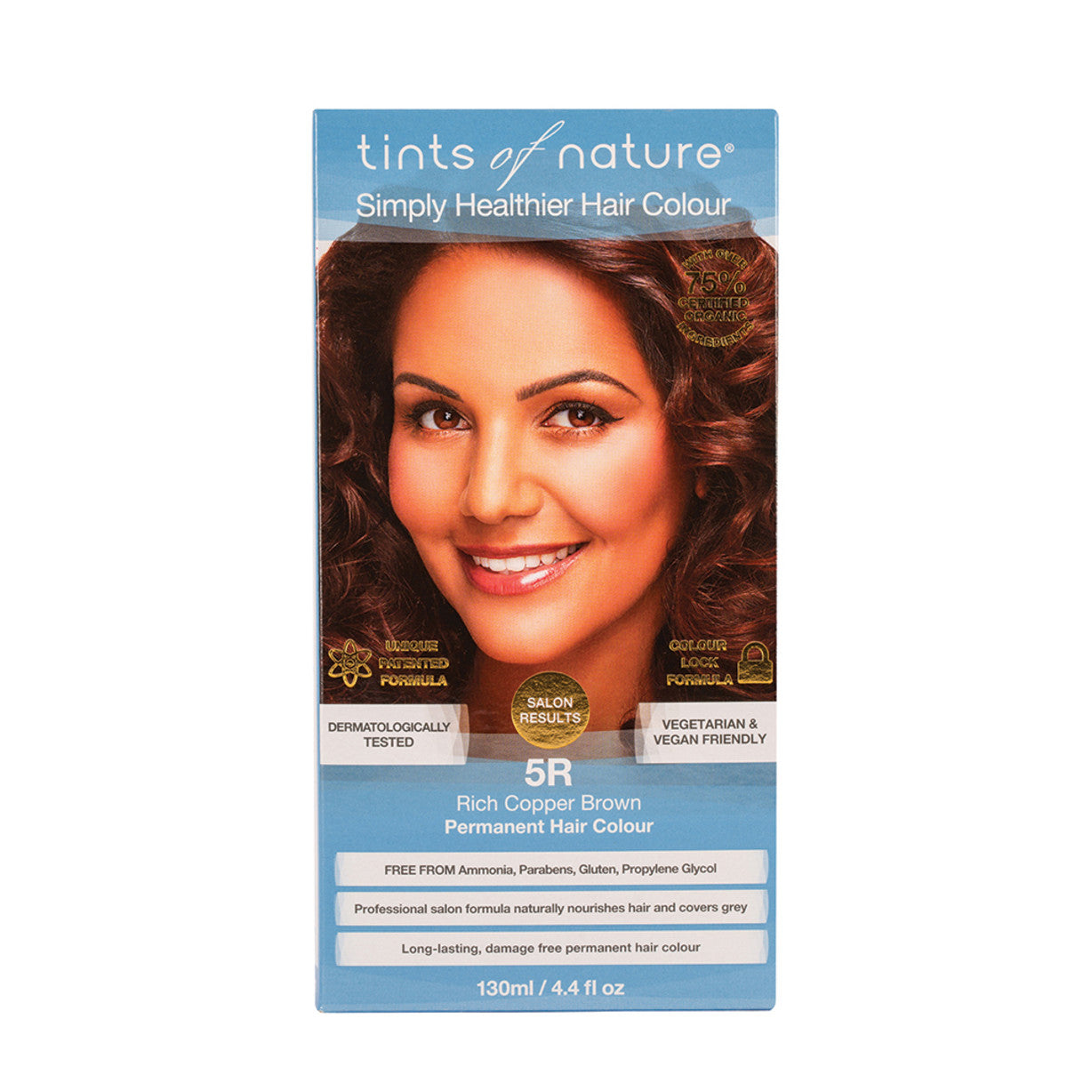 Tints of Nature Rich Copper Brown 5R 130ml