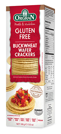 Orgran Gluten Free Crackers Buckwheat Wafer 100g x10 packs