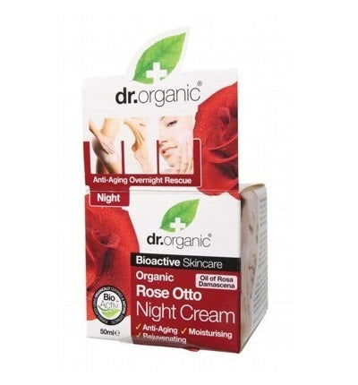 Dr Organic Rose Otto Night Cream 50ml