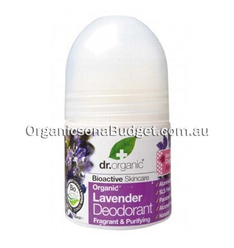 Dr Organic Lavender Roll-on Deodorant 50ml
