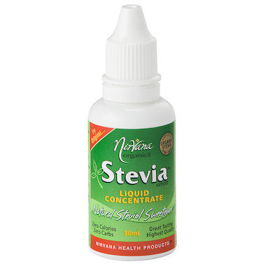 Nirvana Organic Stevia Liquid 30ml