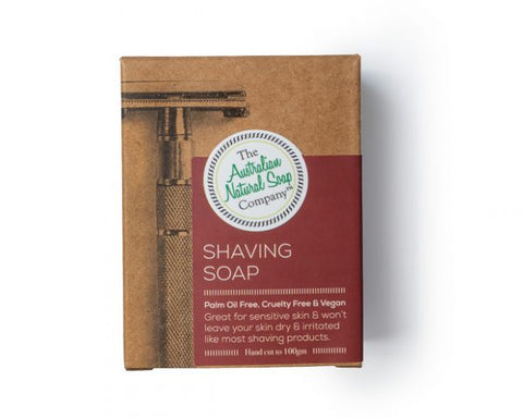 The Australian Natural Soap Co Shaving Pack Includes Shaving Soap Bar & Oil 2