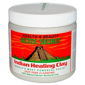 Aztec Secret Facial Clay 100% Natural Calcium Bentonite Clay