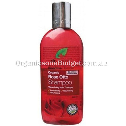 Dr Organic Rose Otto Shampoo 265ml