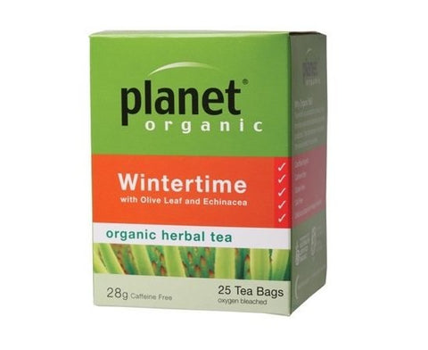 Planet Organic Wintertime Tea 25 bags/28g