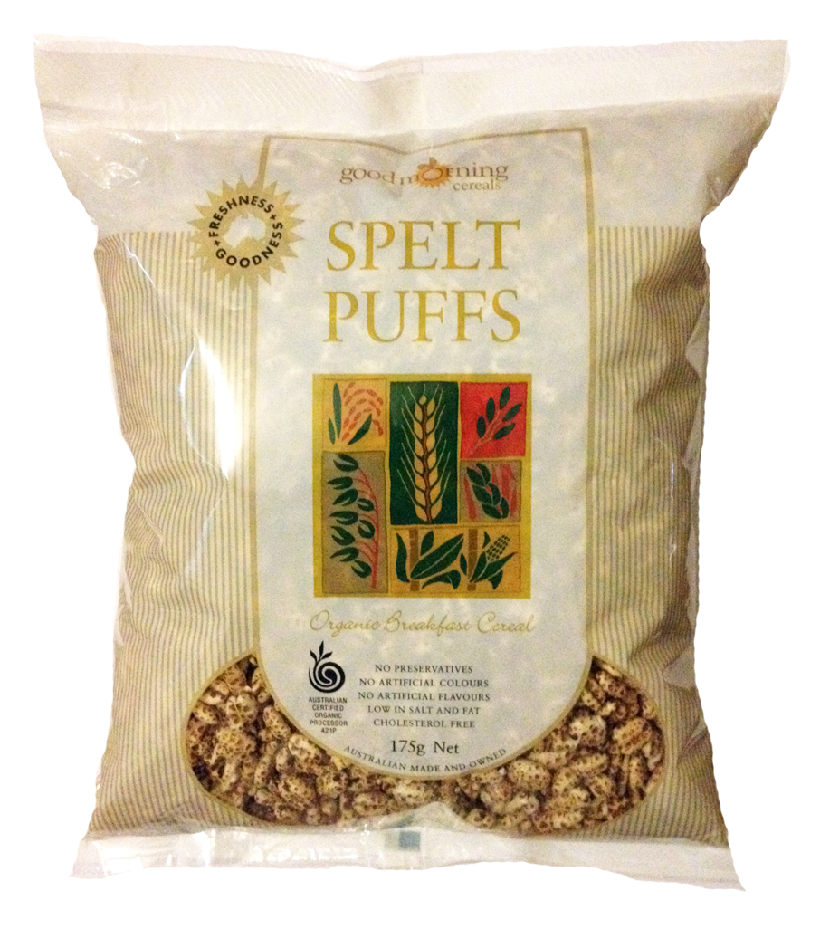 Good Morning Cereals Organic Spelt Puffs 175g