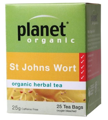 Planet Organic St John's Wort Organic Herbal Tea Bags 25 bags/25g