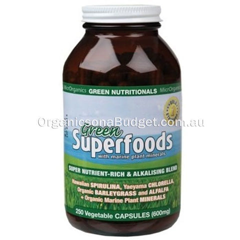 Green Nutritionals Green Calcium (600mg) 250 VegeCaps