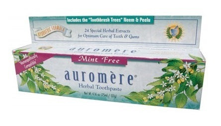 Auromere Mint Free Toothpaste 117g