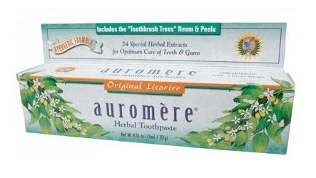 Auromere Licorice Toothpaste 117g