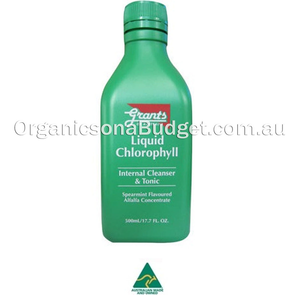 Grants Liquid Chlorophyll (Internal Cleanser & Tonic) 500ml Organics